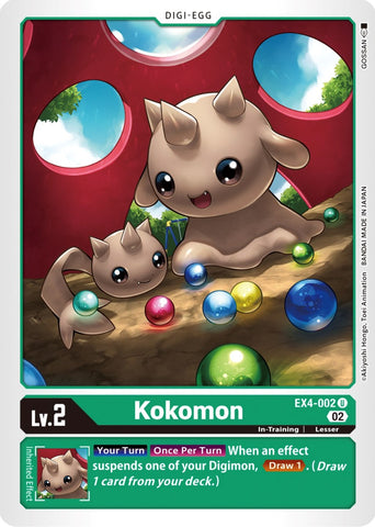 Kokomon [EX4-002] [Alternative Being Booster] - Destination Retro