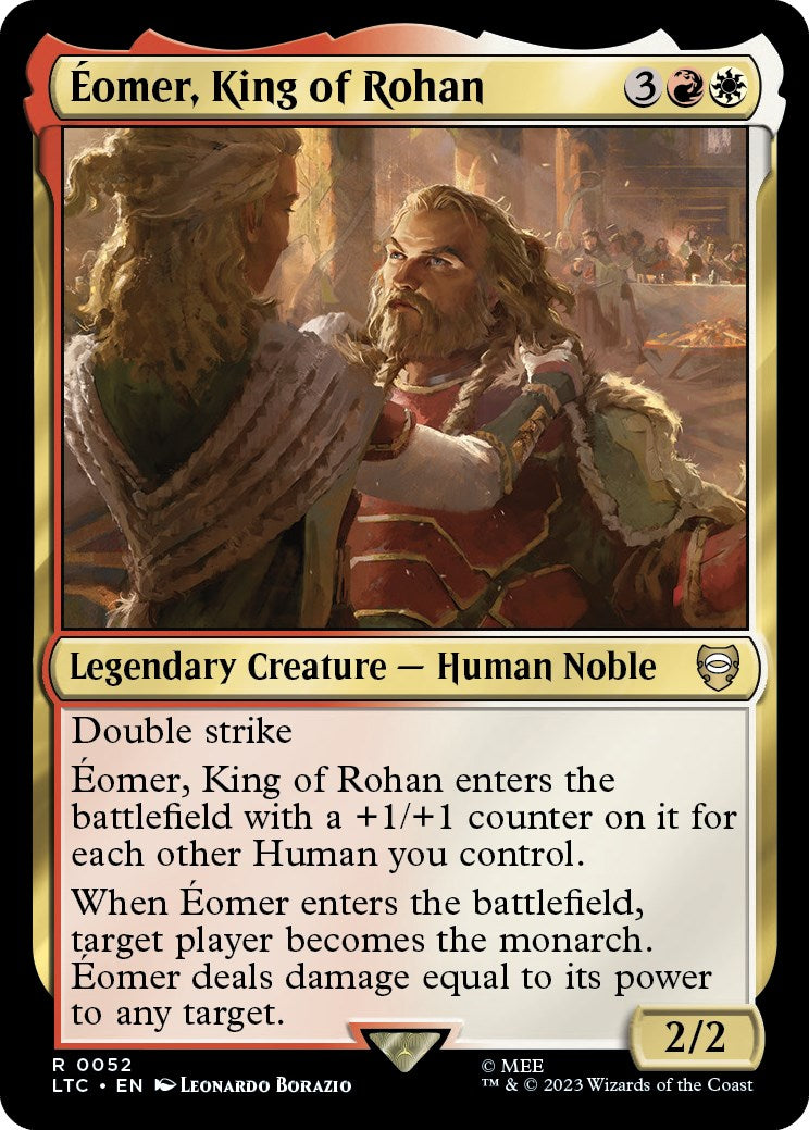 Eomer, King of Rohan [The Lord of the Rings: Tales of Middle-Earth Commander] - Destination Retro