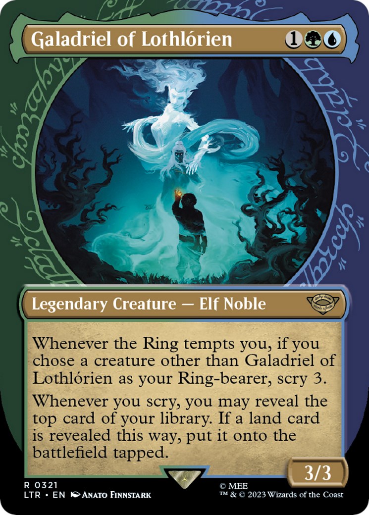 Galadriel of Lothlorien (Showcase Ring Frame) [The Lord of the Rings: Tales of Middle-Earth] - Destination Retro