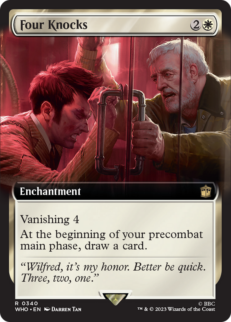 Four Knocks (Extended Art) [Doctor Who] - Destination Retro