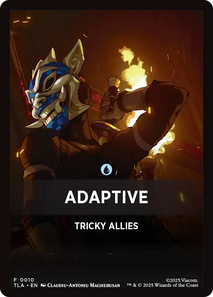 Adaptive Theme Card [Avatar: The Last Airbender Tokens] - Destination Retro
