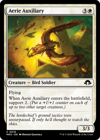 Aerie Auxiliary [Modern Horizons 3] - Destination Retro