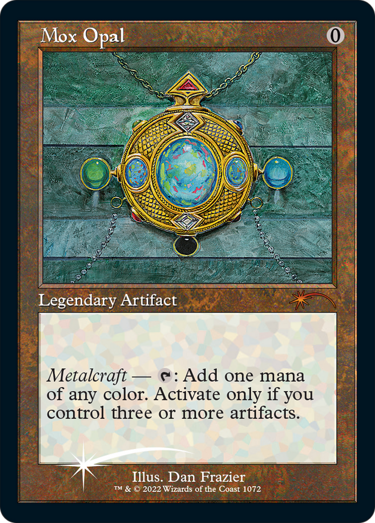 Mox Opal (Retro Foil Etched) [Secret Lair Drop Series] - Destination Retro