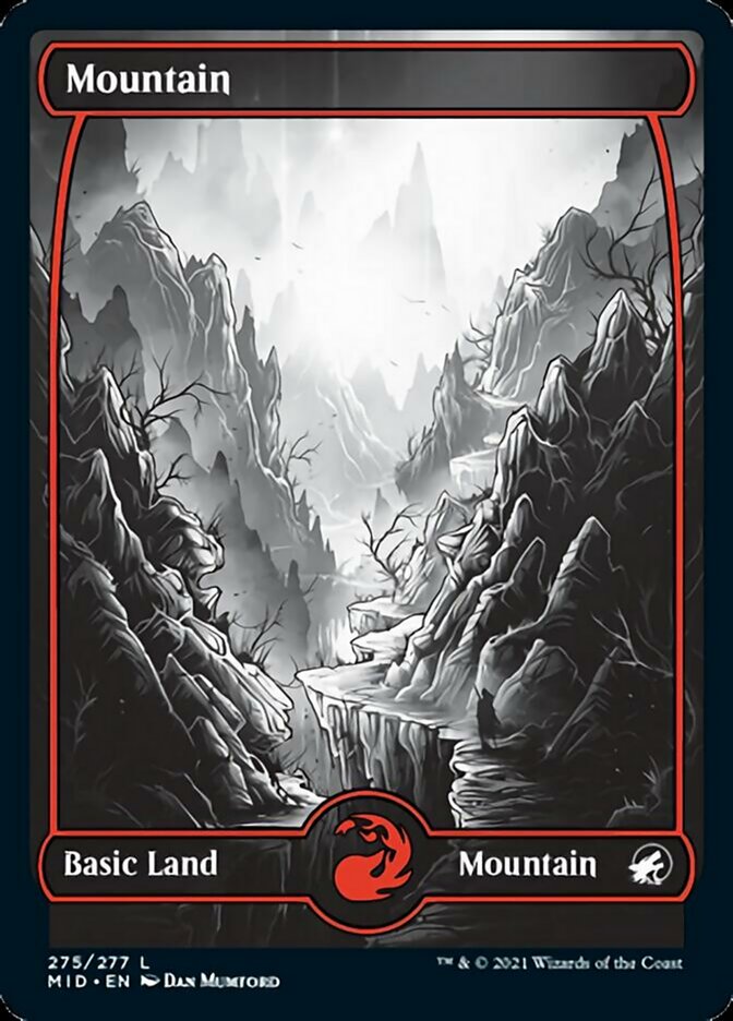 Mountain (275) [Innistrad: Midnight Hunt] - Destination Retro