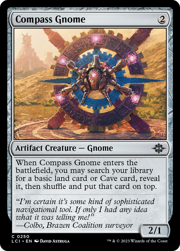 Compass Gnome [The Lost Caverns of Ixalan] - Destination Retro