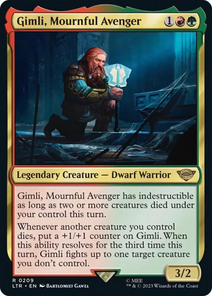 Gimli, Mournful Avenger [The Lord of the Rings: Tales of Middle-Earth] - Destination Retro