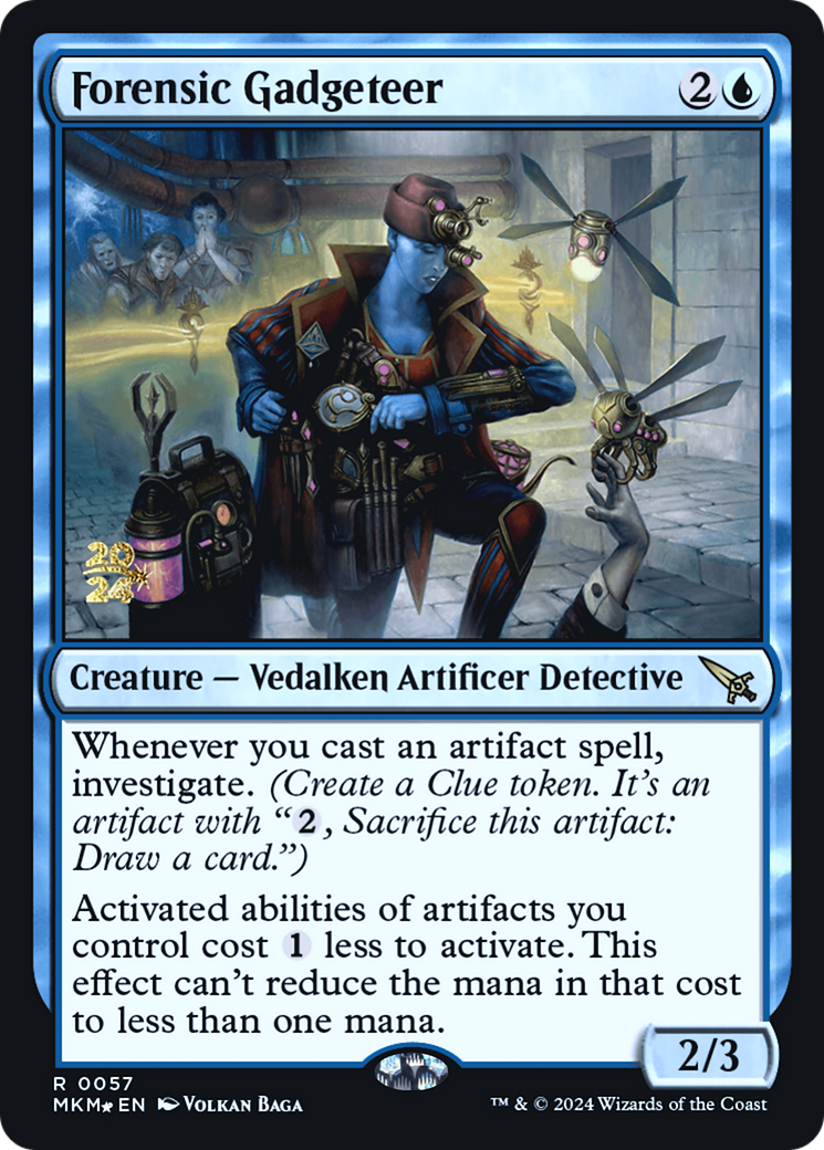 Forensic Gadgeteer [Murders at Karlov Manor Prerelease Promos] - Destination Retro