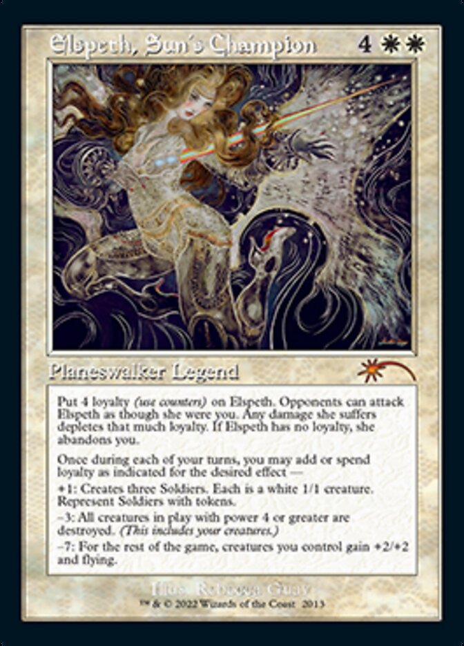 Elspeth, Sun's Champion (Retro) (2013) [Secret Lair Countdown Kit] - Destination Retro
