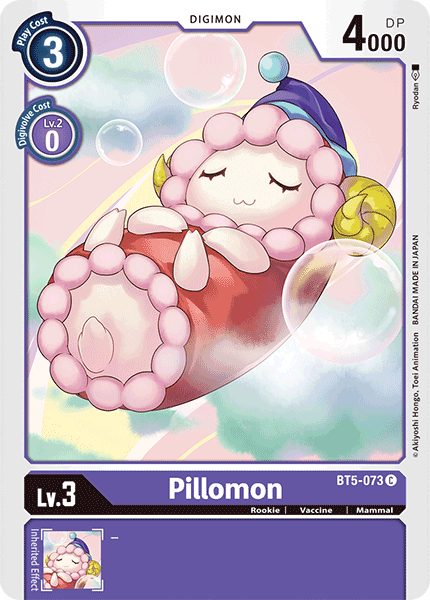 Pillomon [BT5-073] [Battle of Omni] - Destination Retro