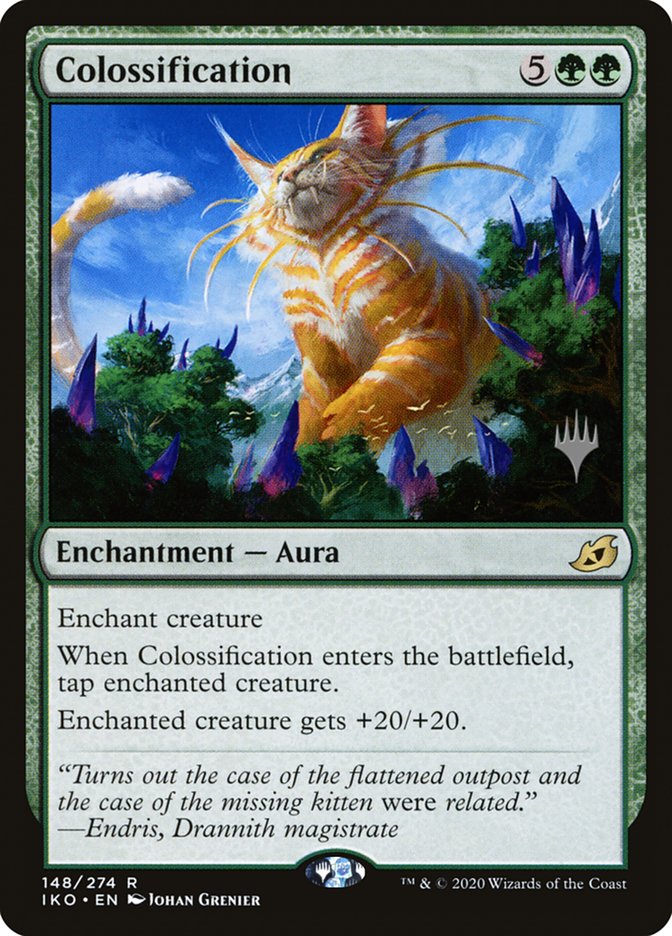 Colossification (Promo Pack) [Ikoria: Lair of Behemoths Promos] - Destination Retro