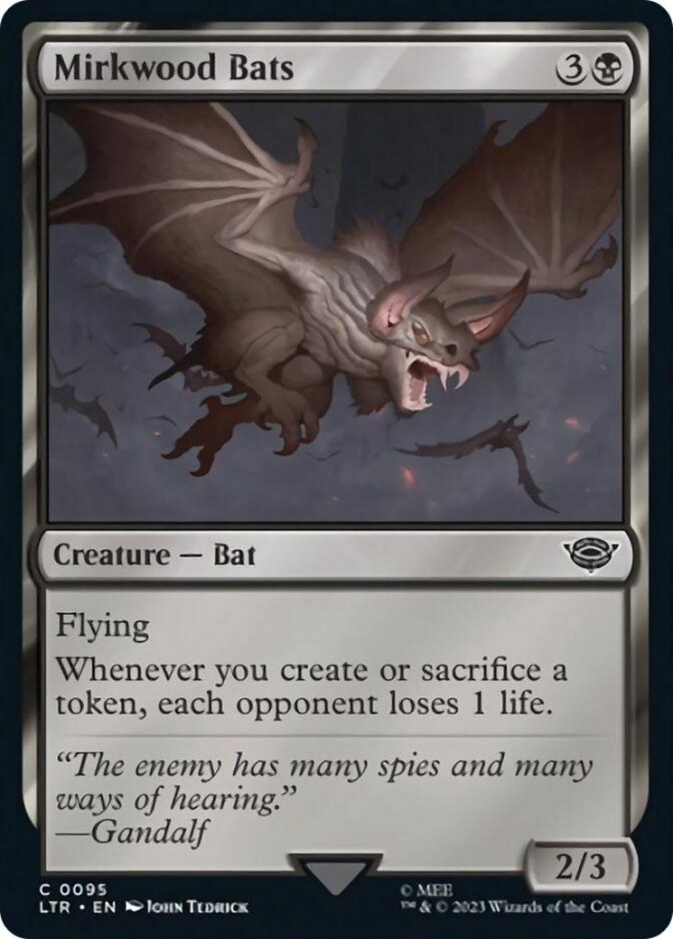 Mirkwood Bats [The Lord of the Rings: Tales of Middle-Earth] - Destination Retro