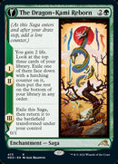 The Dragon-Kami Reborn // Dragon-Kami's Egg (Extended Art) [Kamigawa: Neon Dynasty] - Destination Retro
