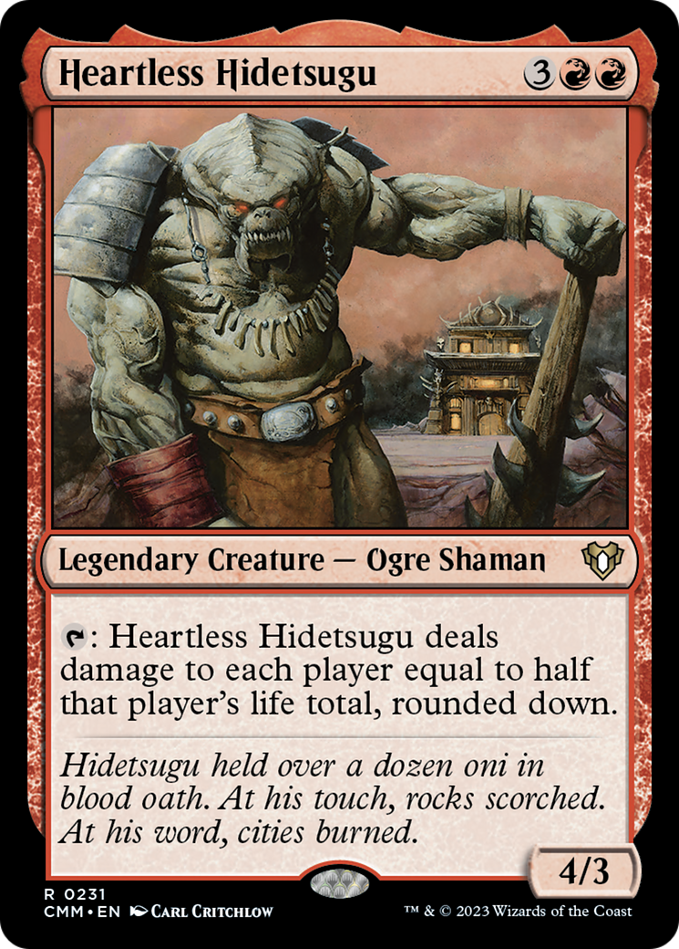 Heartless Hidetsugu [Commander Masters] - Destination Retro
