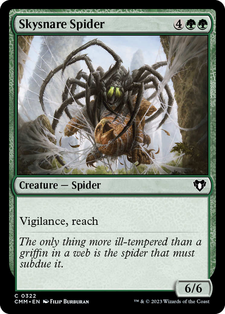 Skysnare Spider [Commander Masters] - Destination Retro
