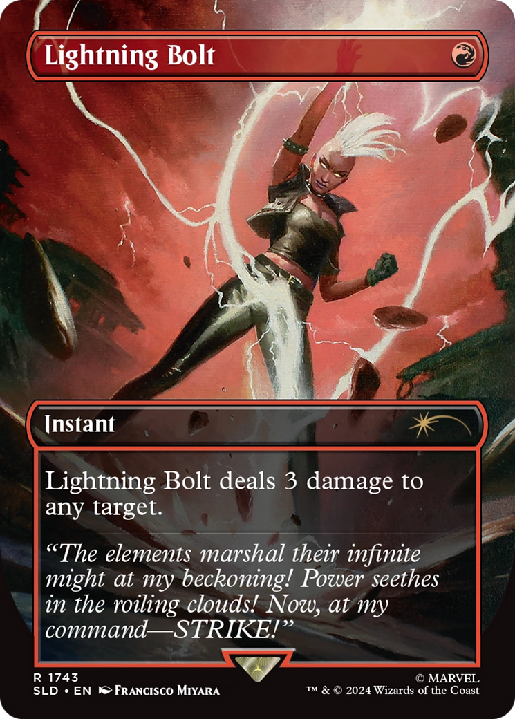 Lightning Bolt (1743) (Rainbow Foil) [Secret Lair Drop Series] - Destination Retro