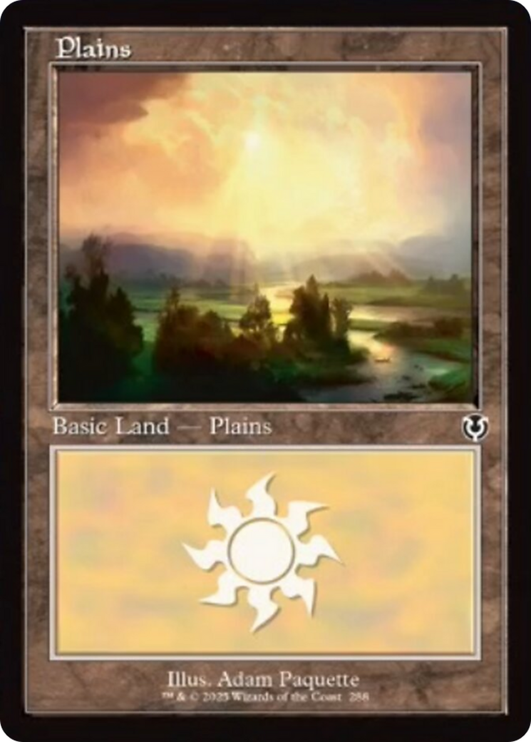 Plains (288) (Retro Frame) [Innistrad Remastered] - Destination Retro