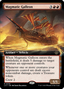 Magmatic Galleon (Extended Art) [The Lost Caverns of Ixalan] - Destination Retro