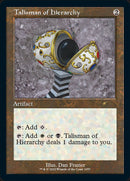 Talisman of Hierarchy (Foil Etched) [Secret Lair Drop Series] - Destination Retro