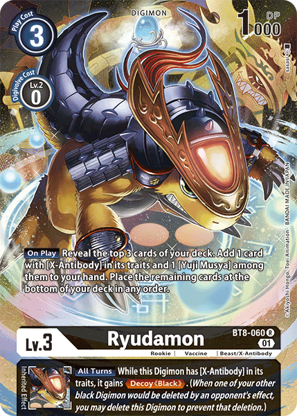 Ryudamon [BT8-060] (Alternate Art) [New Awakening] - Destination Retro
