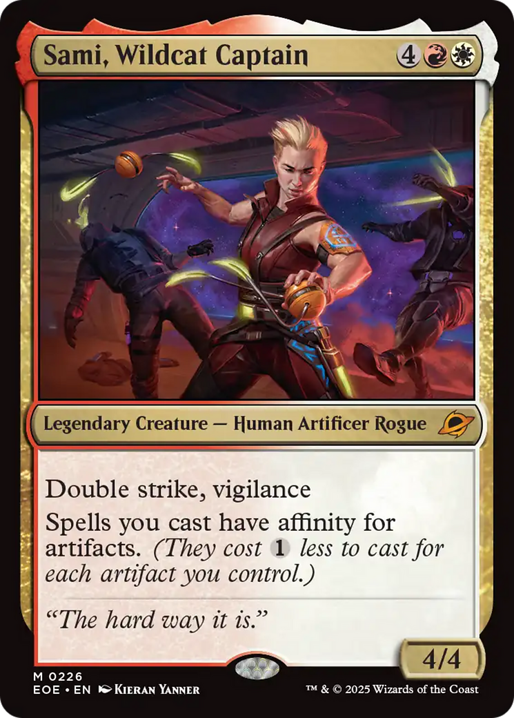 Sami, Wildcat Captain [Edge of Eternities] - Destination Retro