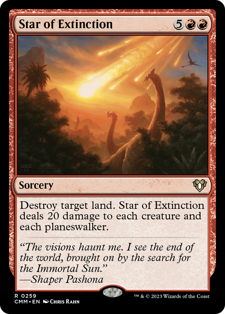 Star of Extinction [Commander Masters] - Destination Retro