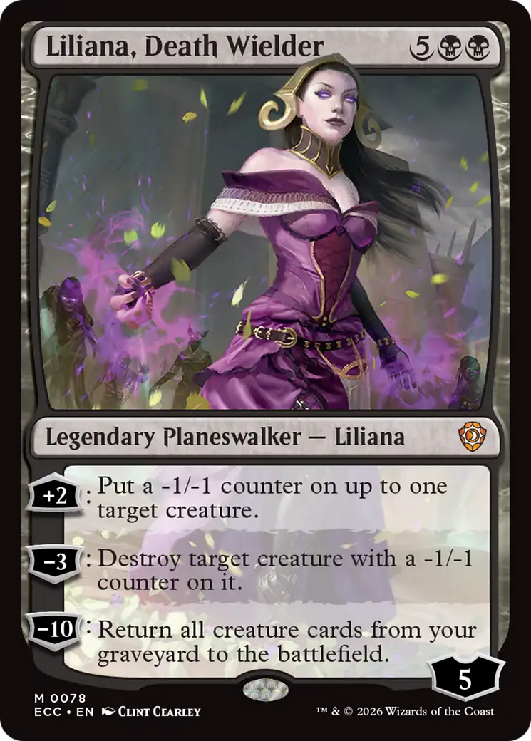Liliana, Death Wielder [Lorwyn Eclipsed Commander] - Destination Retro