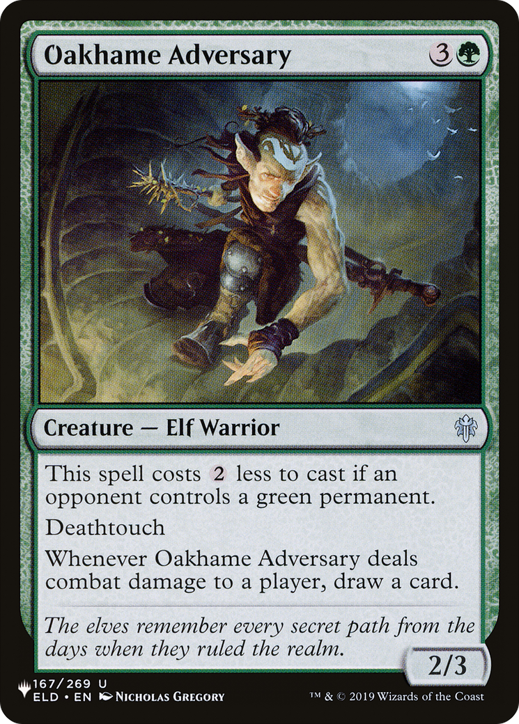 Oakhame Adversary [The List] - Destination Retro