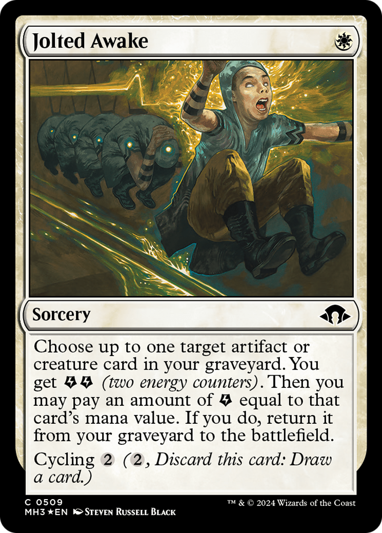 Jolted Awake (Ripple Foil) [Modern Horizons 3] - Destination Retro