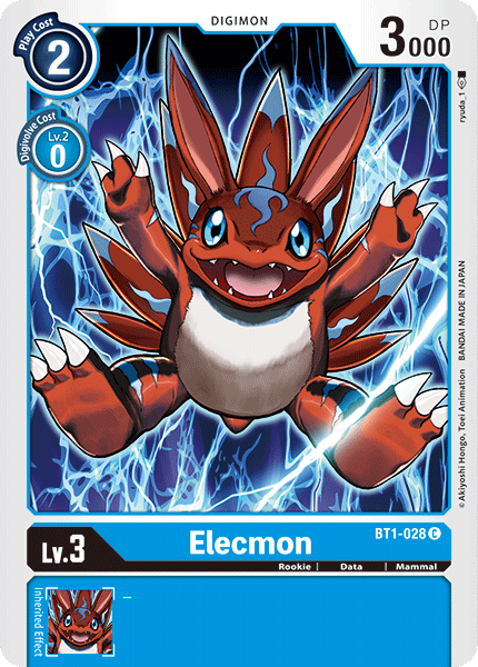 Elecmon [BT1-028] [Release Special Booster Ver.1.0] - Destination Retro