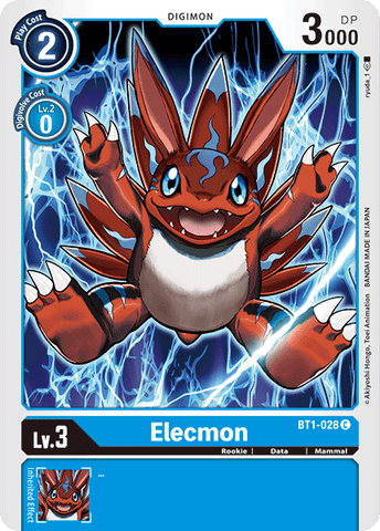 Elecmon [BT1-028] [Release Special Booster Ver.1.0] - Destination Retro