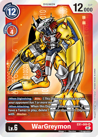 WarGreymon [EX1-009] [Classic Collection] - Destination Retro