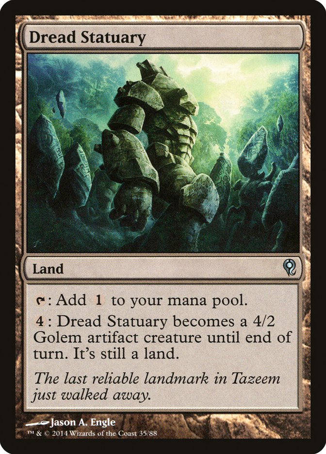 Dread Statuary [Duel Decks: Jace vs. Vraska] - Destination Retro