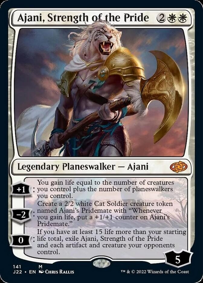 Ajani, Strength of the Pride [Jumpstart 2022] - Destination Retro