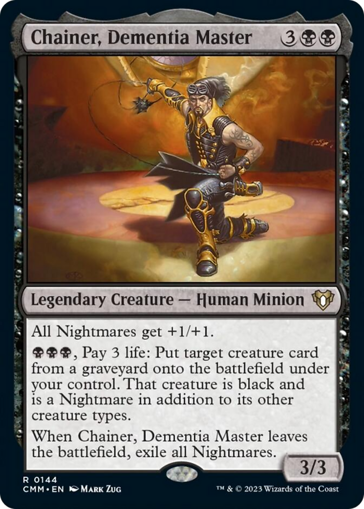 Chainer, Dementia Master [Commander Masters] - Destination Retro