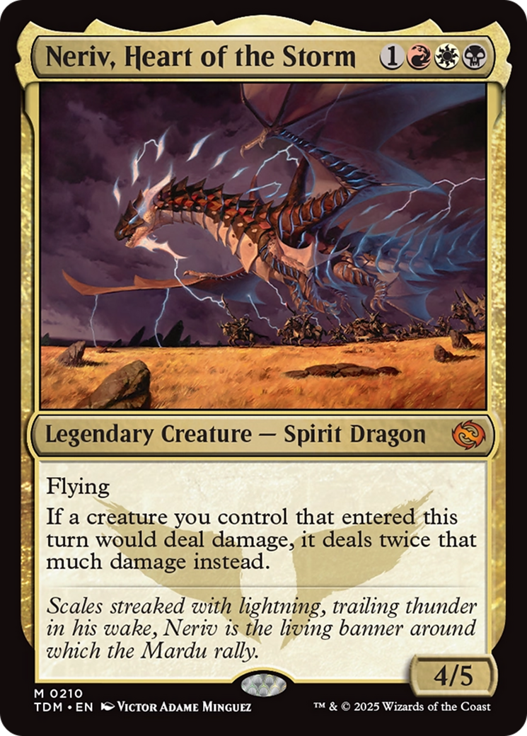 Neriv, Heart of the Storm [Tarkir: Dragonstorm] - Destination Retro