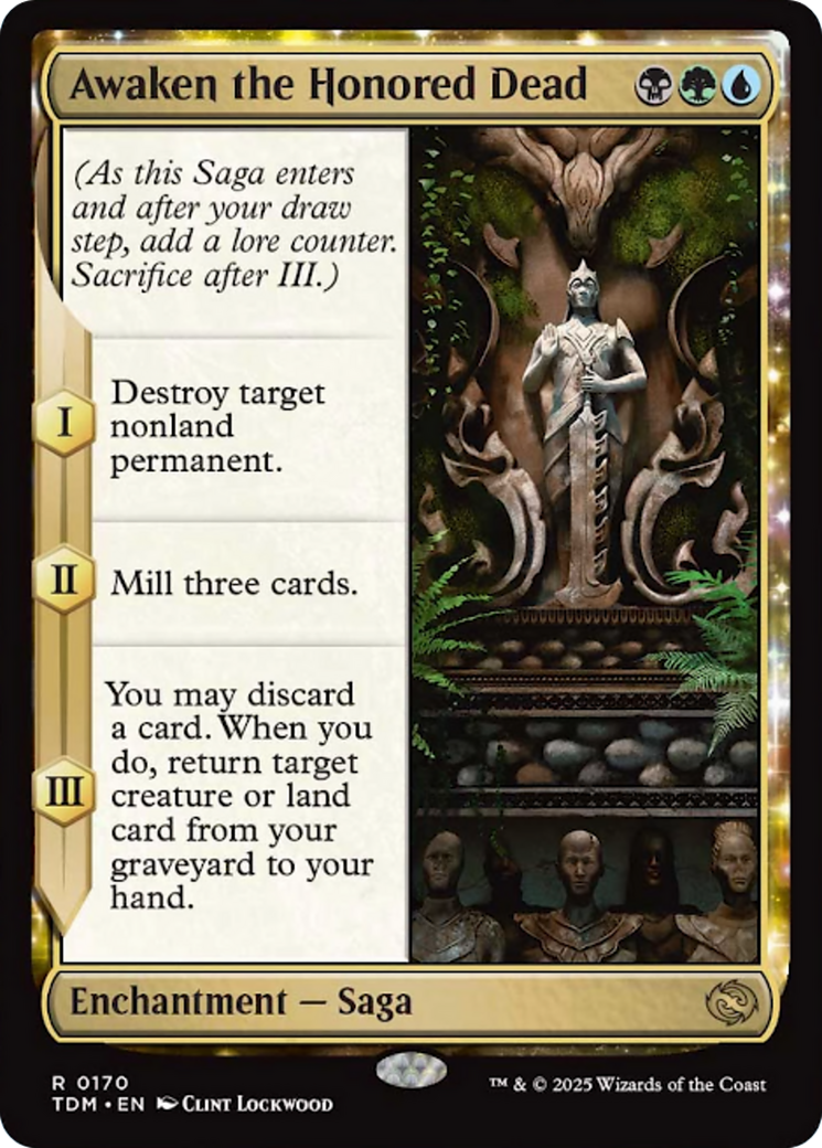 Awaken the Honored Dead [Tarkir: Dragonstorm] - Destination Retro