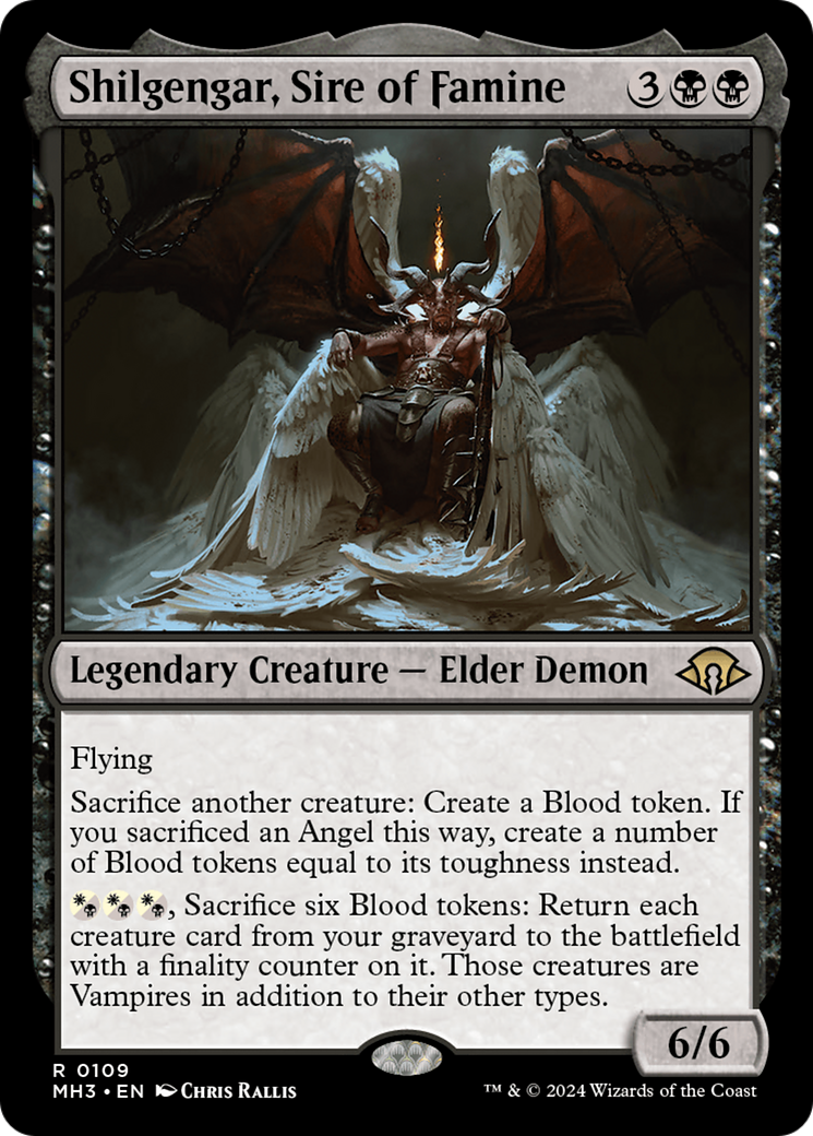 Shilgengar, Sire of Famine [Modern Horizons 3] - Destination Retro