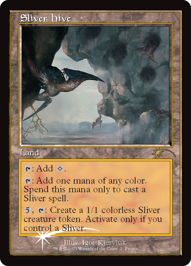 Sliver Hive (Retro Frame) [Secret Lair Drop Series] - Destination Retro