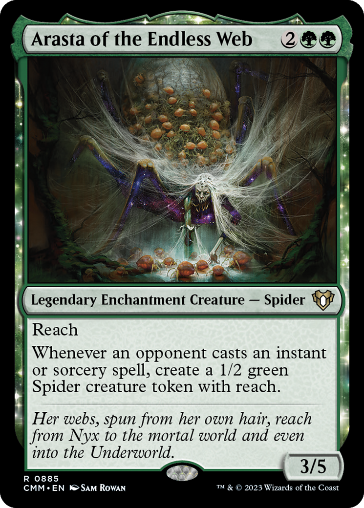 Arasta of the Endless Web [Commander Masters] - Destination Retro