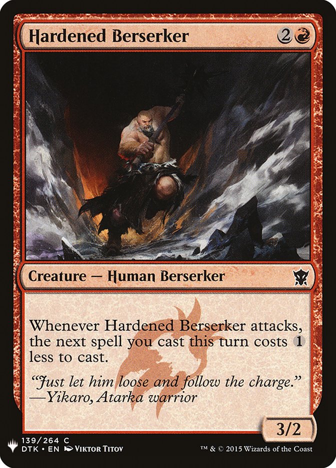 Hardened Berserker [Mystery Booster] - Destination Retro