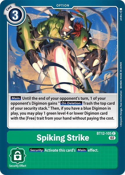Spiking Strike [BT12-105] [Across Time] - Destination Retro