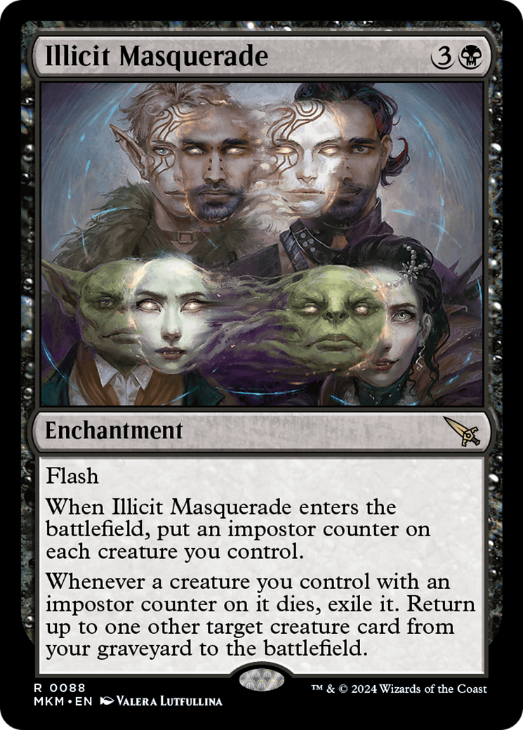 Illicit Masquerade [Murders at Karlov Manor] - Destination Retro