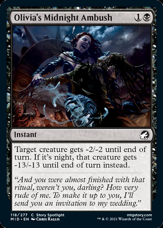 Olivia's Midnight Ambush [Innistrad: Midnight Hunt] - Destination Retro