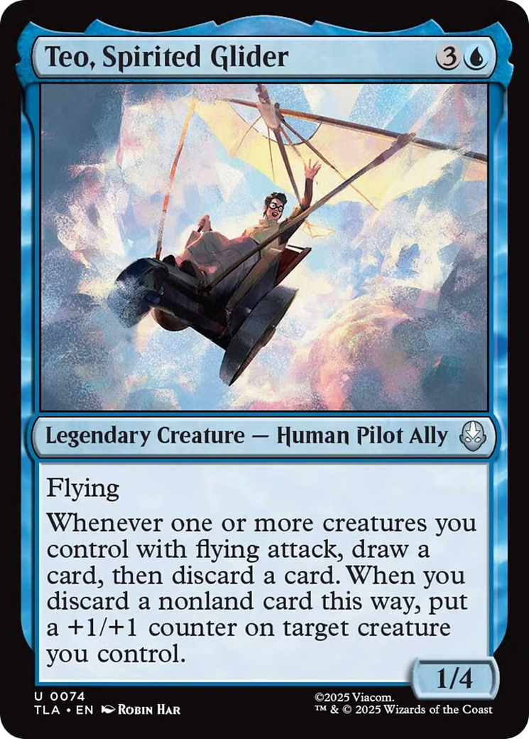 Teo, Spirited Glider [Avatar: The Last Airbender] - Destination Retro