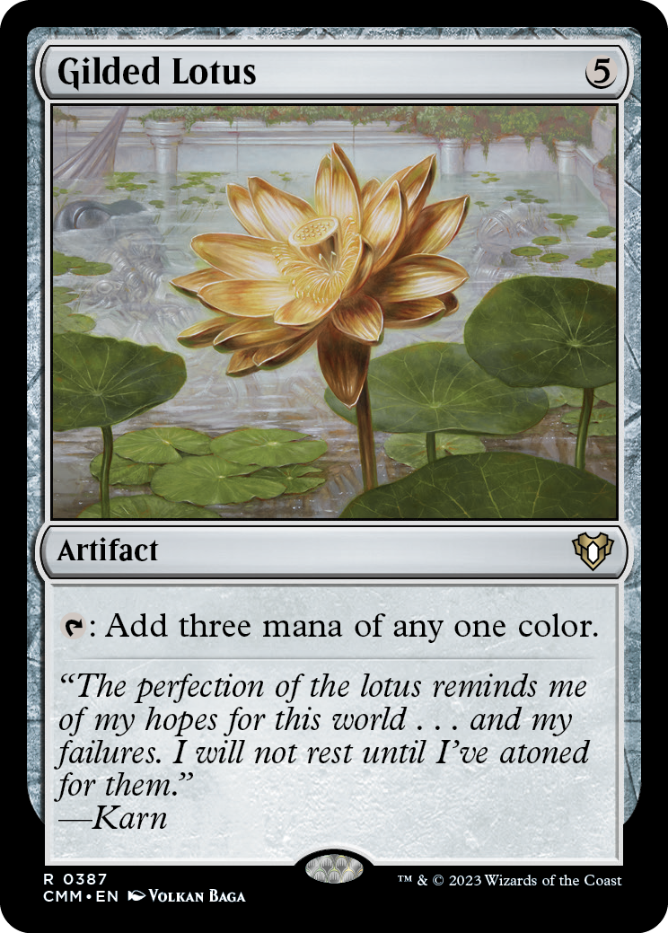 Gilded Lotus [Commander Masters] - Destination Retro