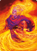 Flare of Duplication Art Card (Gold-Stamped Signature) [Modern Horizons 3 Art Series] - Destination Retro