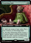 Twitching Doll (Extended Art) [Duskmourn: House of Horror] - Destination Retro