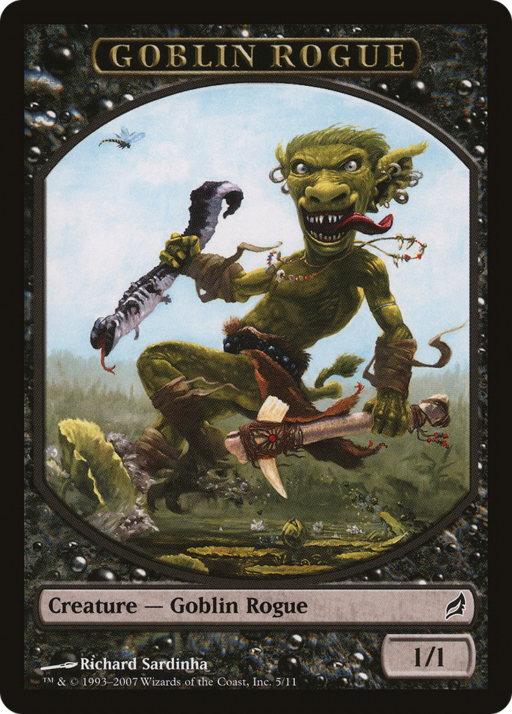 Treefolk // Goblin Double-Sided Token [Lorwyn Eclipsed Tokens] - Destination Retro