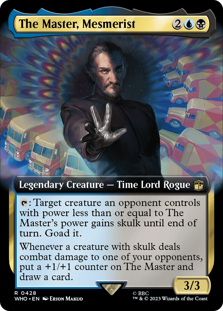 The Master, Mesmerist (Extended Art) [Doctor Who] - Destination Retro