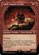 Gimli, Counter of Kills (Showcase) (Surge Foil) [The Lord of the Rings: Tales of Middle-Earth] - Destination Retro